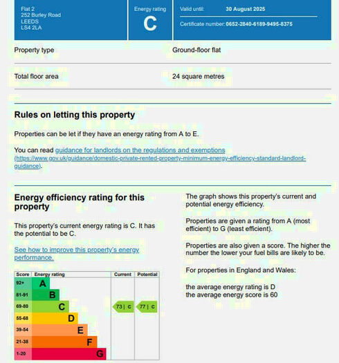 1 Bedroom Flat To Rent In Vinery Road, Leeds, LS4