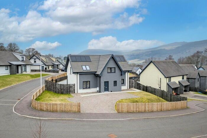 4 Bedroom Detached House For Sale In Cluny Crescent, Aberfeldy, Perthshire, PH15