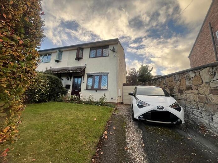2 Bedroom Semi Detached House For Sale In Vicarage Close, Summerhill, Wrexham, LL11