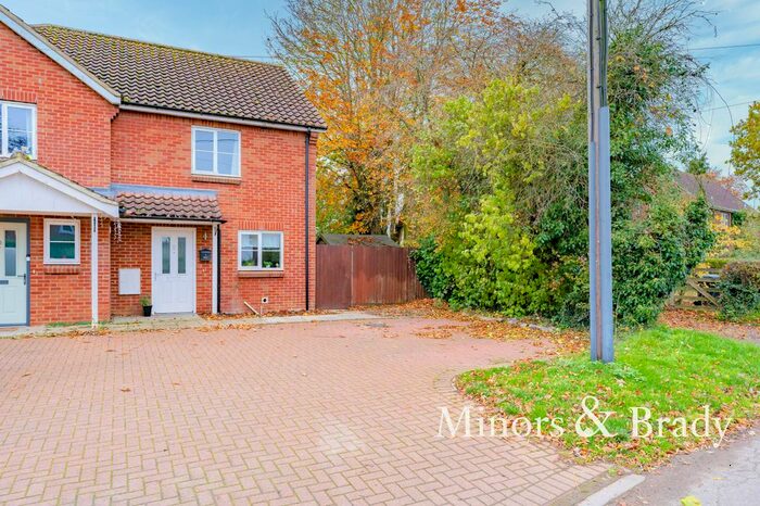 2 Bedroom Semi-Detached House For Sale In Newton Road, Sporle, King's Lynn PE32