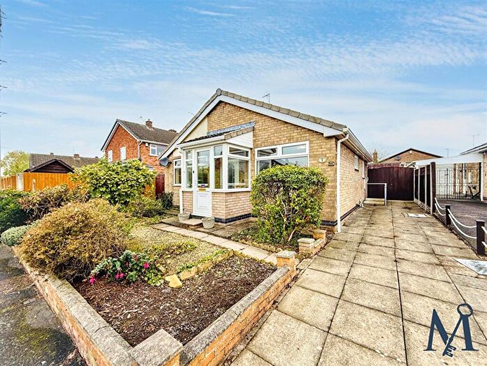 2 Bedroom Detached Bungalow For Sale In Totnes Close, Hugglescote, Coalville, LE67