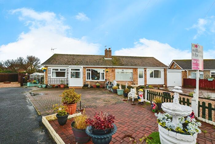 2 Bedroom Semi-Detached Bungalow For Sale In Elizabeth Court, Chapel St. Leonards, Skegness, PE24