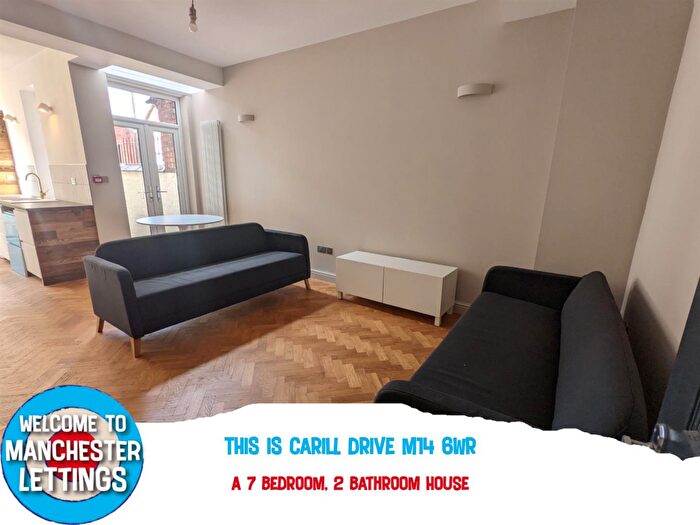 7 Bedroom Terraced House To Rent In Carill Drive, Manchester, M14