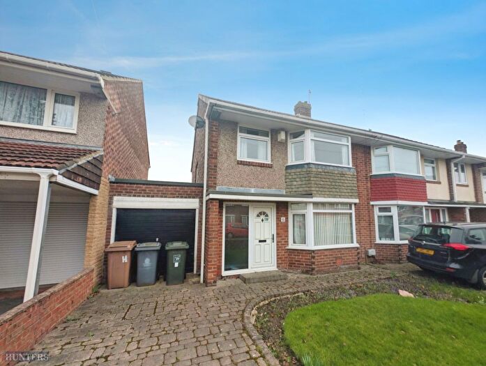 3 Bedroom Semi Detached House For Sale In Burwood Road, Moor Park, North Shields, NE29