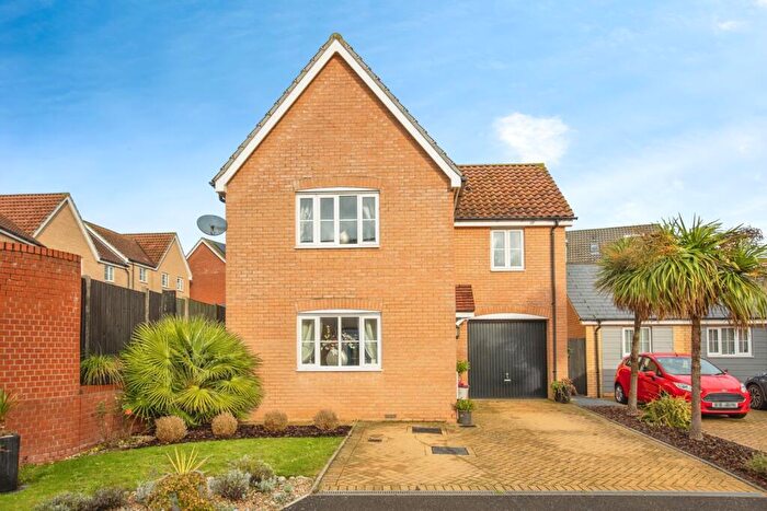 3 Bedroom Detached House For Sale In Sarah Rand Road, Hadleigh, Ipswich, Suffolk, IP7