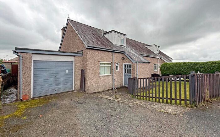 3 Bedroom Semi-Detached House For Sale In Tan Yr Allt, Rhostryfan, Caernarfon, Gwynedd, LL54
