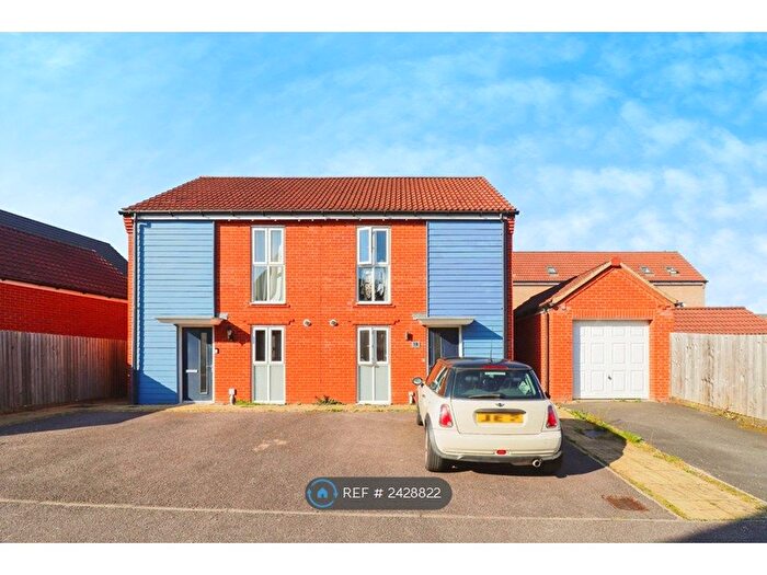 2 Bedroom Semi-Detached House To Rent In Woodcock Hill, Costessey, Norwich, NR8