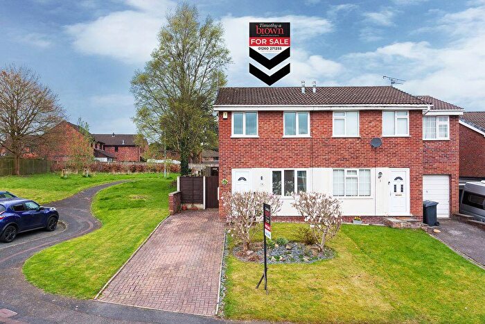 2 Bedroom Semi Detached House For Sale In Tamar Close, Congleton, CW12
