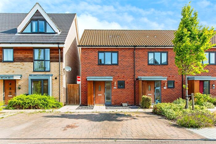 2 Bedroom End Of Terrace House For Sale In Hudson Road, Upper Cambourne, Cambridge, CB23