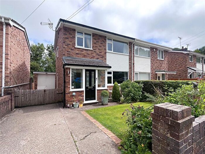 3 Bedroom Semi-Detached House For Sale In Rhyd Osber, Coed-Talon, Mold, Flintshire, CH7