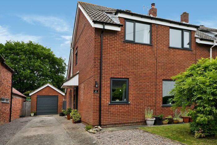 3 Bedroom Semi-Detached House For Sale In Wigsley Road, Harby, Newark, Nottinghamshire, NG23