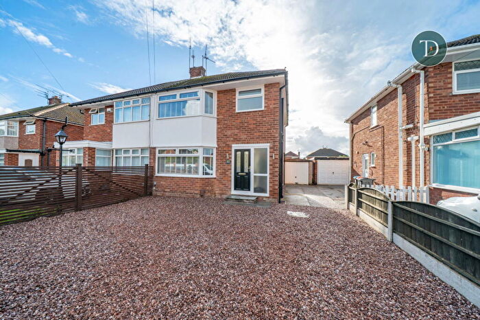 3 Bedroom Semi-Detached House For Sale In Thirlmere Road, Whitby, Ellesmere Port, CH65