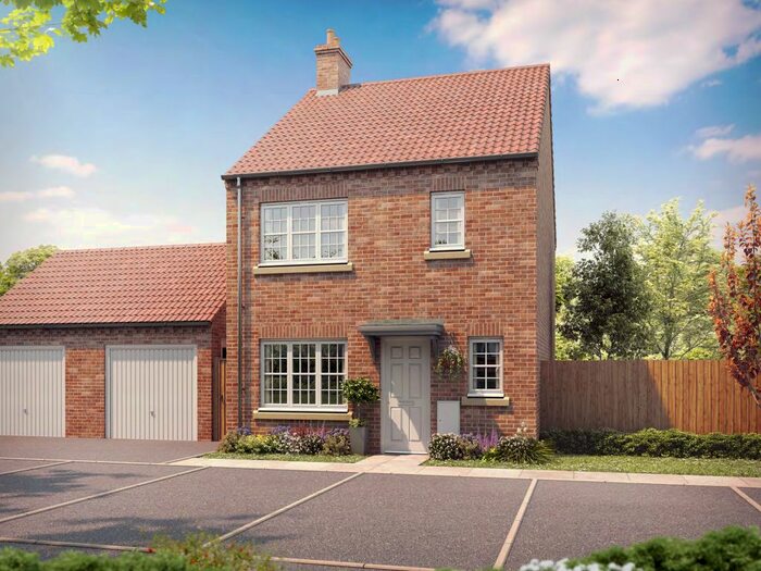 3 Bedroom Detached House For Sale In "The Butterwick" At Bishopdale Way, Fulford, York, YO19