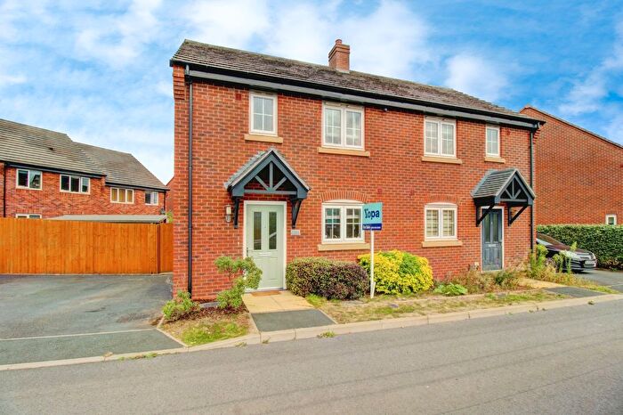 3 Bedroom Semi-Detached House For Sale In Caterham Crescent, Lichfield, WS13