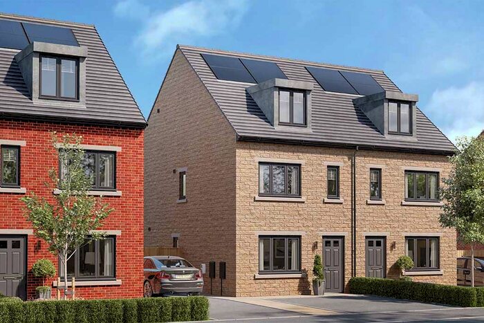 3 Bedroom Semi-Detached House For Sale In "The Stratford " At Mill Forest Way, Batley, WF17