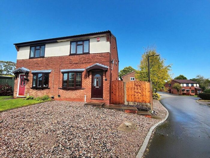 2 Bedroom Semi-detached House For Sale In Beech Pine Close, Hednesford, Cannock, Staffordshire, WS12