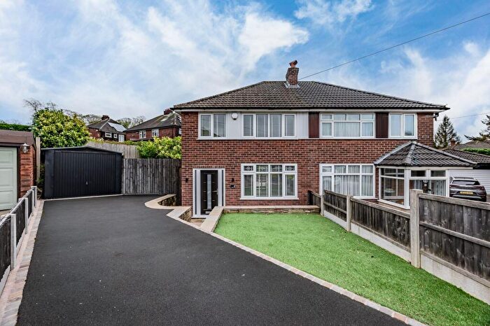 3 Bedroom Semi Detached House For Sale In Delamere Close, Woodley, Stockport., SK6