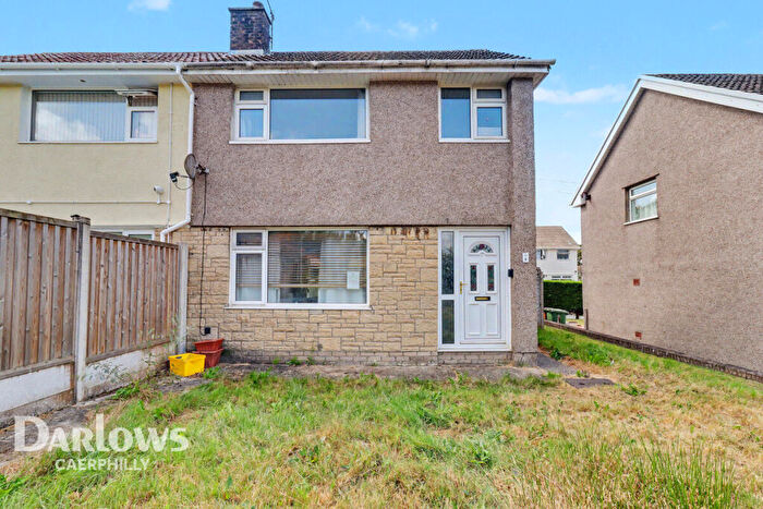 3 Bedroom Semi Detached House For Sale In St Helens Court, Caerphilly, CF83