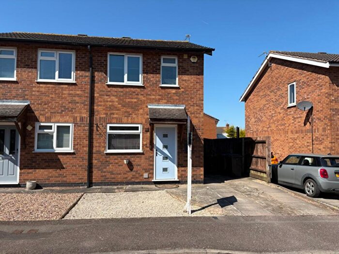 2 Bedroom Semi Detached House For Sale In Bushnell Close, Broughton Astley, Leicester, LE9