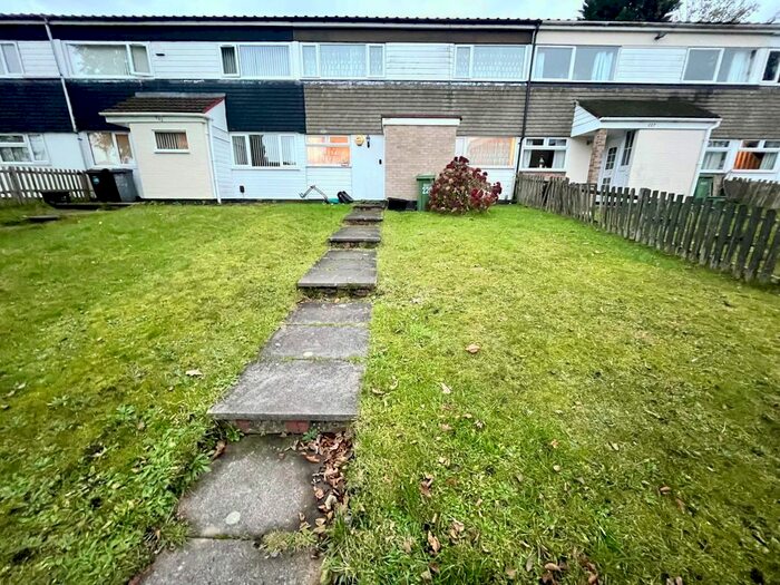 3 Bedroom Terraced House To Rent In Piccadilly Close, Chelmsley Wood, Birmingham B37