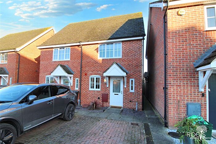2 Bedroom Semi-Detached House For Sale In Artillery Drive, Thatcham, West Berkshire, RG19