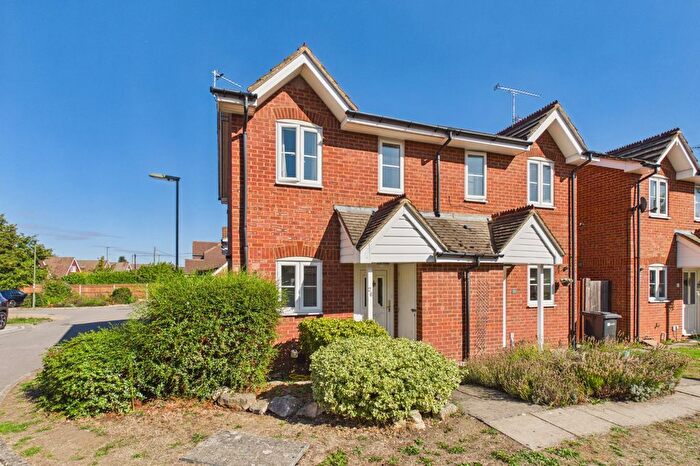 2 Bedroom Semi Detached House For Sale In The Gardens, Tongham, Farnham, Surrey, GU10