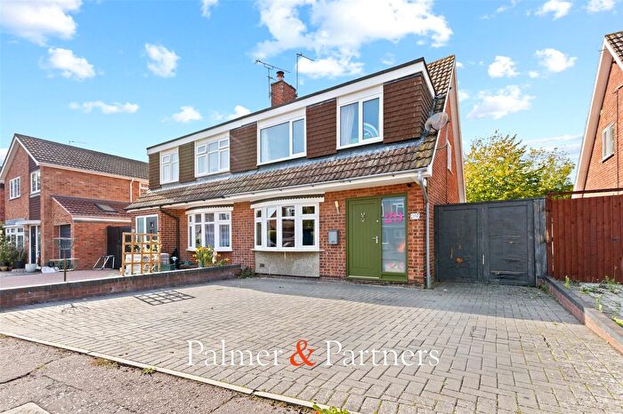 3 Bedroom Semi-Detached House For Sale In Acorn Close, Colchester, Essex, CO4