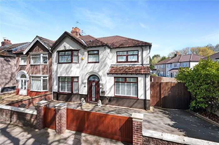 4 Bedroom Semi Detached House For Sale In Brodie Avenue, Liverpool, Merseyside, L19