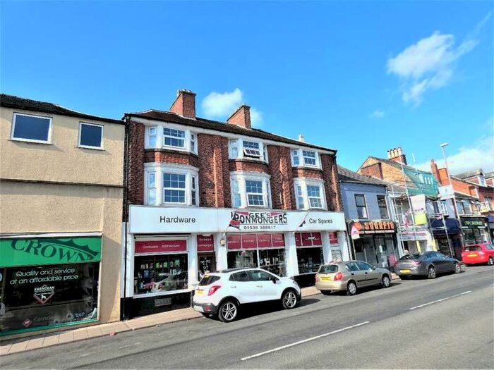 2 Bedroom Flat To Rent In Flat 2, Haywood Street, Leek, Staffordshire, ST13