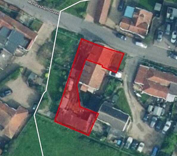 2 Bedroom Semi-Detached House For Sale In Rose Cottage, Mendlesham Green, Stowmarket, Suffolk, IP14