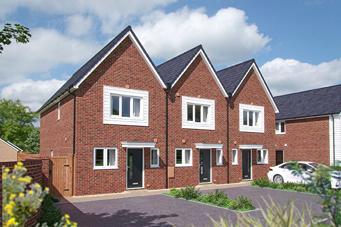 2 Bedroom Terraced House For Sale In "The Sorrel" At Foxglove Avenue, Bexhill-On-Sea, TN40