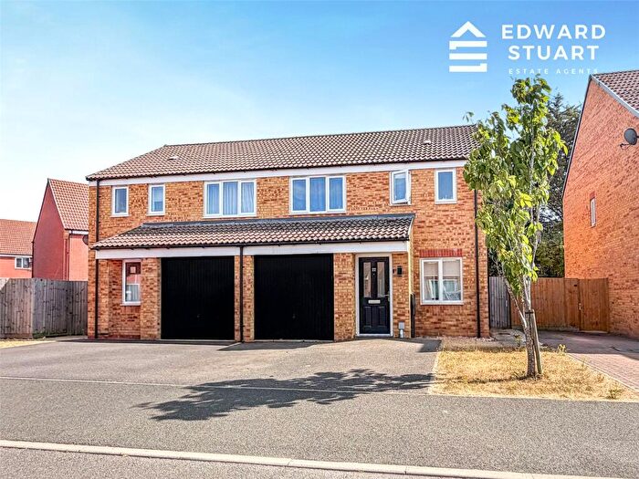 3 Bedroom Semi-Detached House For Sale In Buttercream Drive, Peterborough, Cambridgeshire, PE2