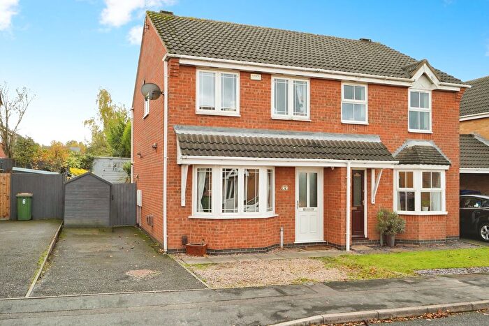 3 Bedroom Semi-Detached House For Sale In Chichester Close, Coalville, Leicestershire, LE67
