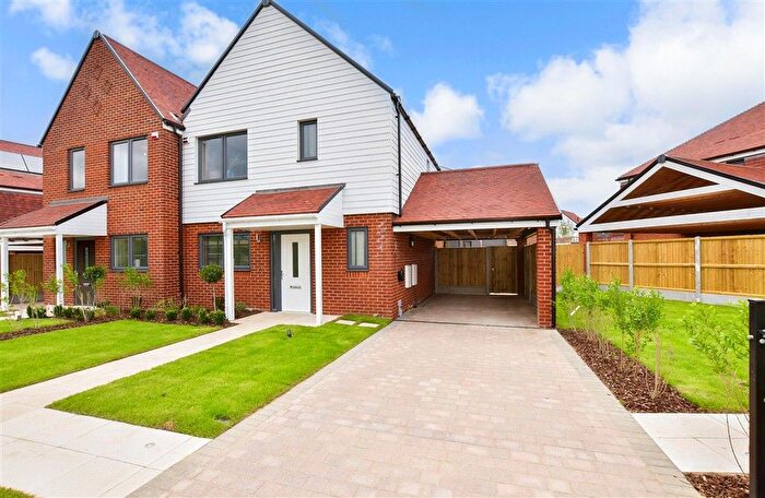 3 Bedroom Semi-Detached House For Sale In Nassella Gardens, Grasmere Gardens (Phase ), Chestfield, Whitstable, Kent, CT5