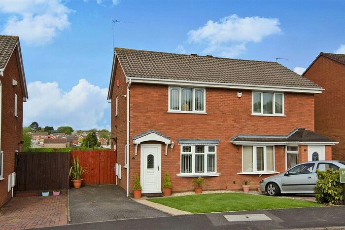 2 Bedroom Semi-Detached House To Rent In Millers Vale, Heath Hayes, Cannock, WS12