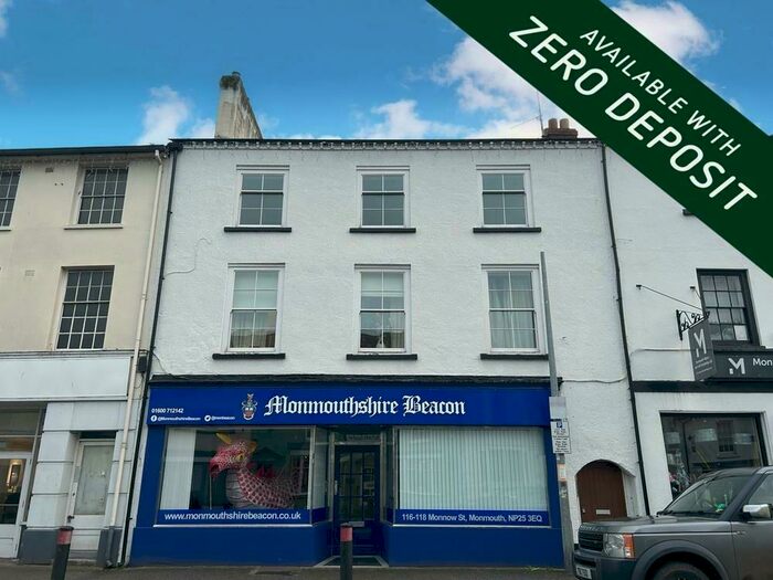 2 Bedroom Flat To Rent In Monnow Street, Monmouth, NP25