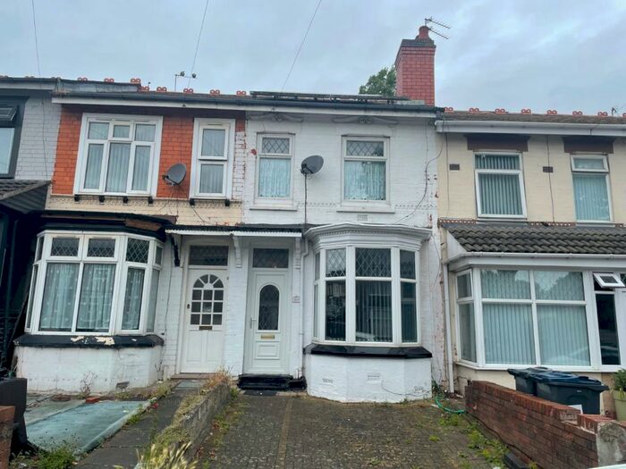 3 Bedroom Terraced House To Rent In Heather Road, Small Heath, Birmingham, West Midlands, B10