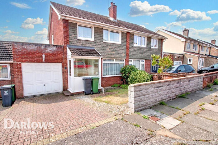 3 Bedroom Semi-Detached House For Sale In South View Drive, Cardiff, CF3