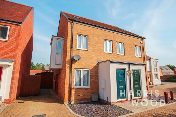 3 Bedroom Semi-Detached House For Sale In Inspiration Avenue, Colchester, Essex, CO4