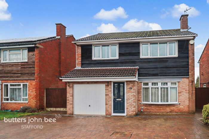 4 Bedroom Detached House For Sale In Clevedon Avenue, Stafford, ST17
