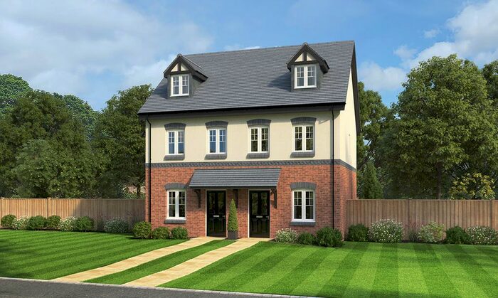 3 Bedroom Semi-Detached House For Sale In Land To The East Of, Ross-On-Wye, Herefordshire, HR9