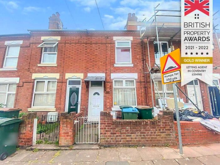 2 Bedroom Terraced House To Rent In St. Georges Road, Stoke, Coventry, West Midlands, CV1