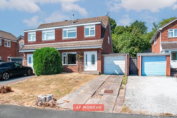 3 Bedroom Semi-Detached House For Sale In Pebworth Close, Church Hill North, Redditch, Worcestershire, B98