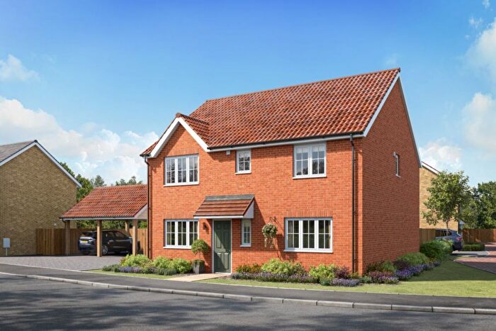4 Bedroom Detached House For Sale In "The Dorking" At Thistle Way, Red Lodge, IP28