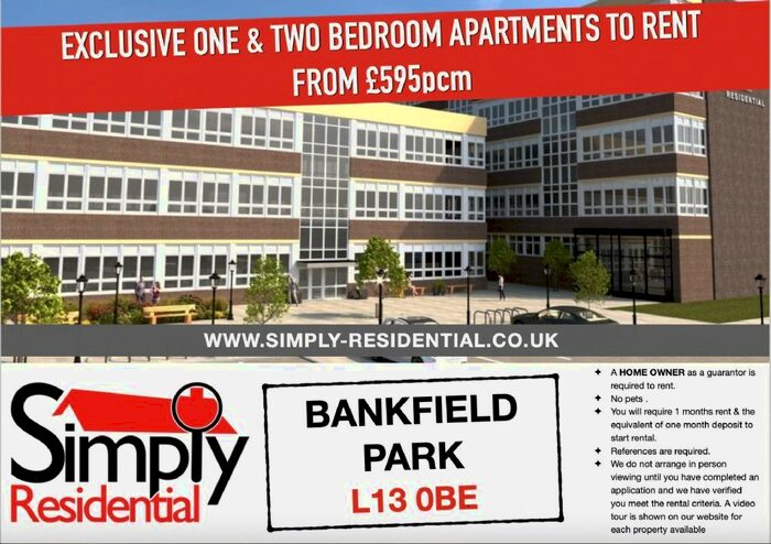 1 Bedroom Flat To Rent In Bankfield Road, Old Swan, Liverpool, L13