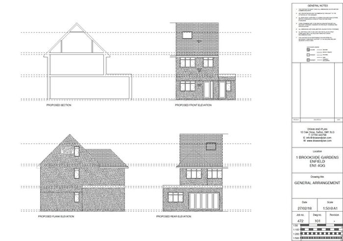 Land For Sale In Brookside Gardens, Enfield, EN1