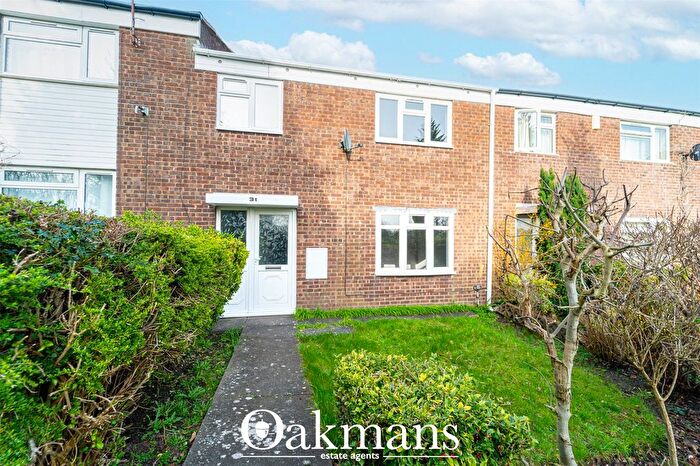 3 Bedroom Terraced House For Sale In Shelley Close, Catshill, Bromsgrove, Worcestershire, B61