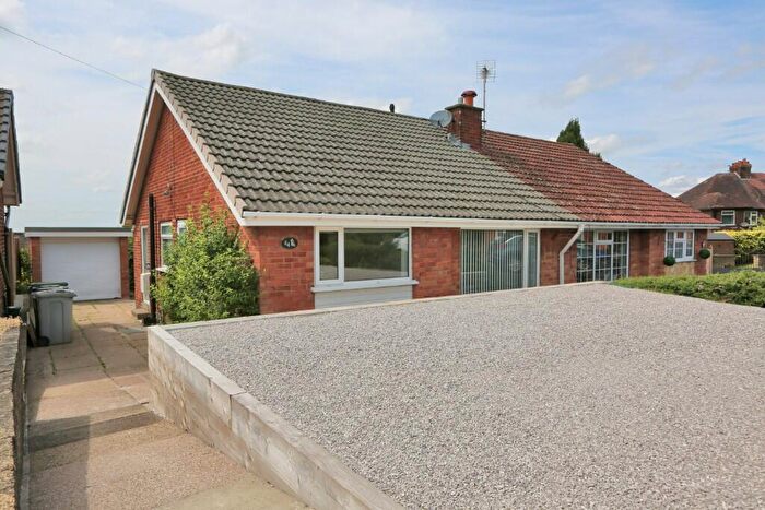 2 Bedroom Semi-Detached Bungalow For Sale In Fairfield Avenue, Bollington, Macclesfield, SK10