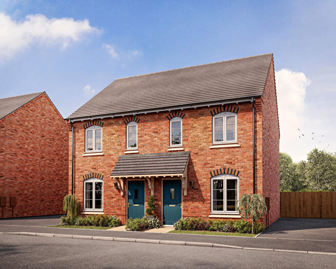 2 Bedroom Semi-Detached House For Sale In Lutterworth Road, Burbage, Hinckley, LE10