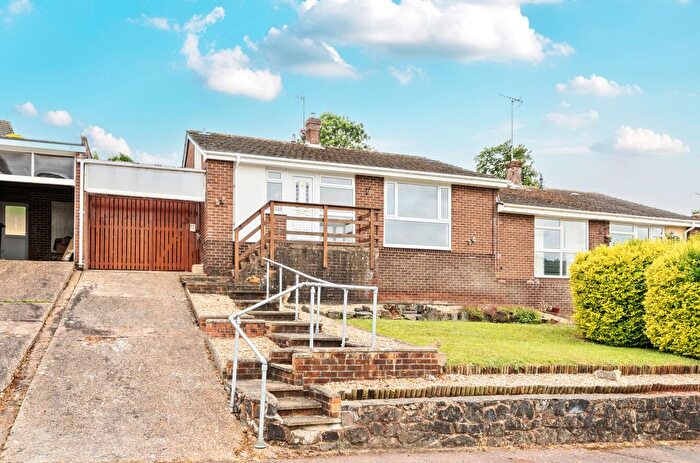 3 Bedroom Semi-Detached Bungalow For Sale In Westwood Close, Crediton, Devon, EX17